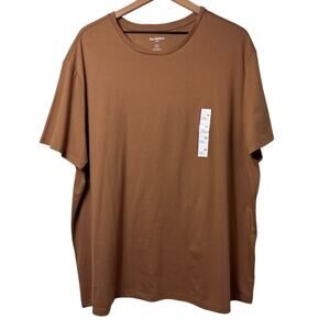GOODFELLOW & CO BROWN MEN SHORT SLEEVE CREWNECK STANDARD FIT XXL BRAND NWT